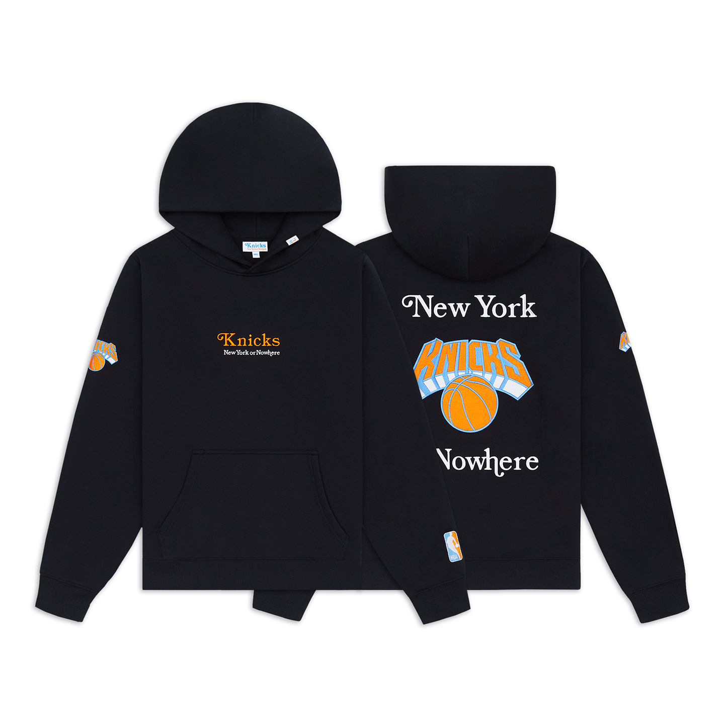 NYON x Knicks Give and Go Black Hoodie