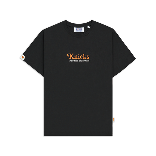 NYON x Knicks Give and Go Tee Black - Front View