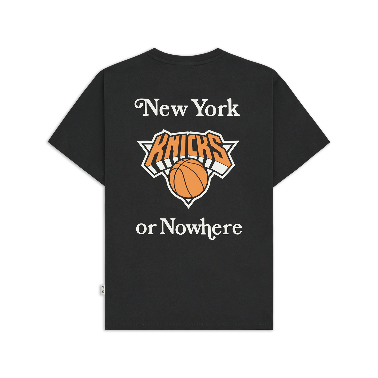 NYON x Knicks Give and Go Tee Black - Back View