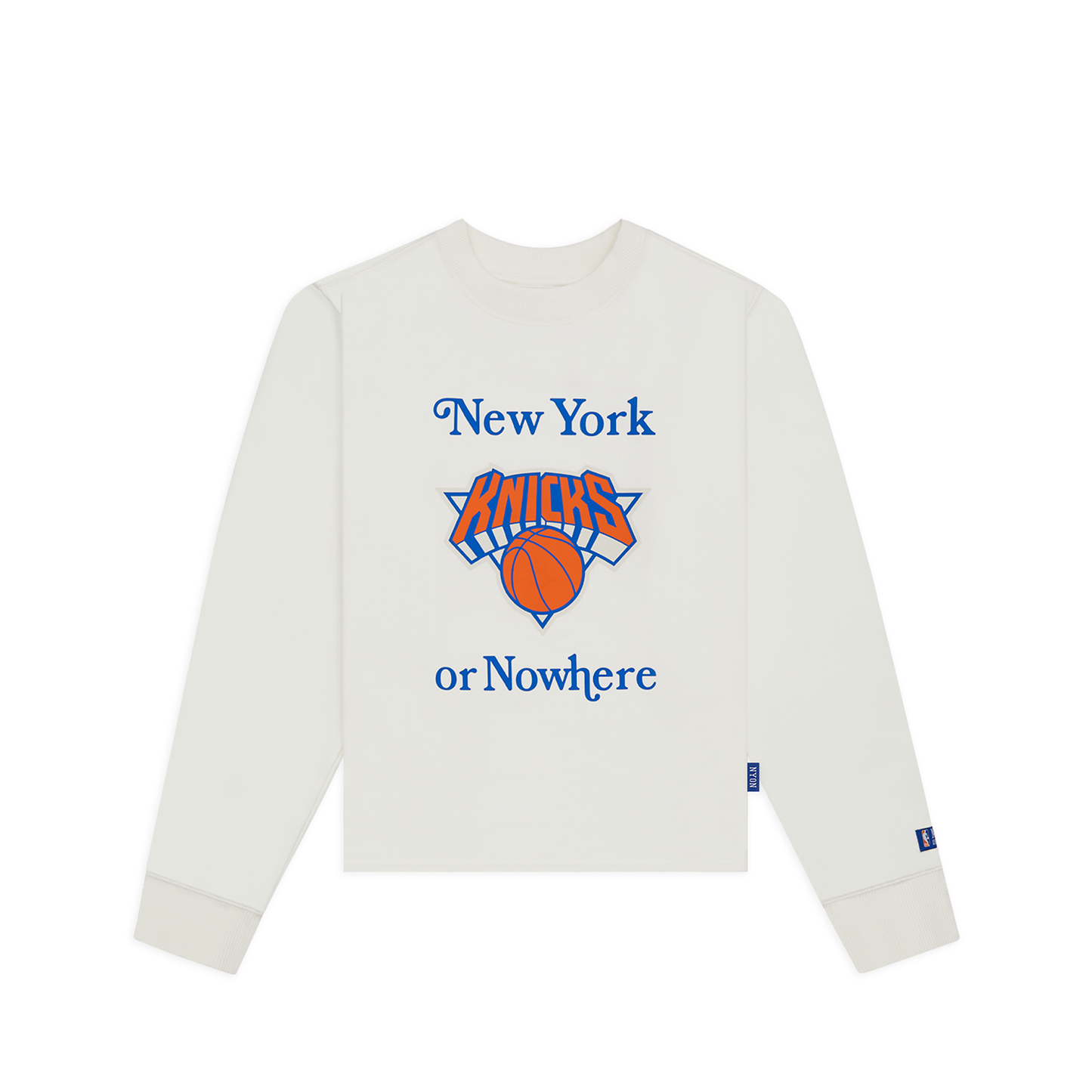 Women's NYON x Knicks Give & Go Crewneck Off White