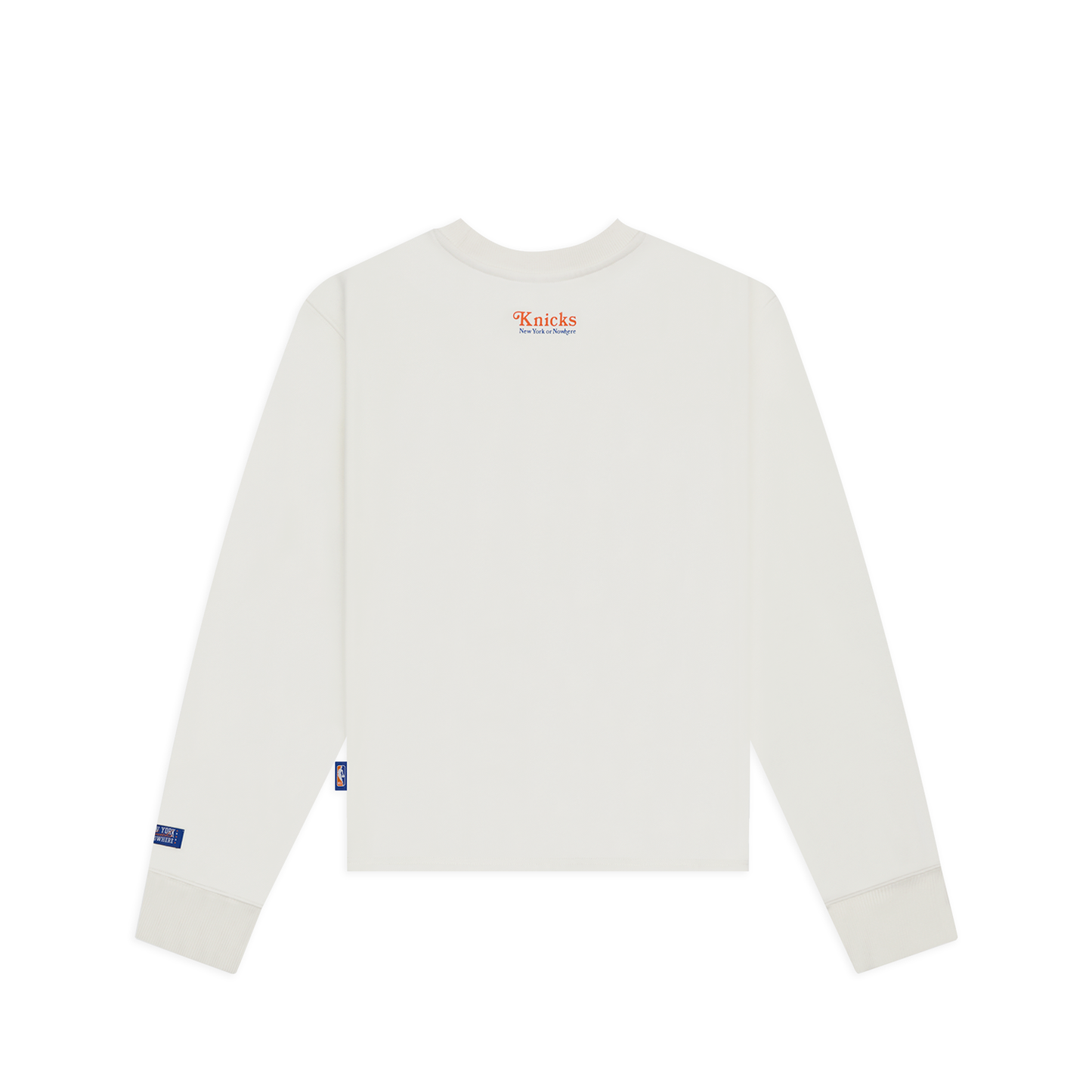 Women's NYON x Knicks Give & Go Crewneck Off White