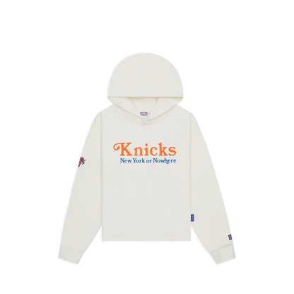 Women's NYON x Knicks Give & Go Hoodie Off White