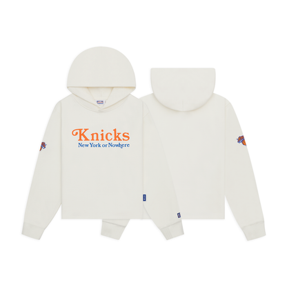 Women's NYON x Knicks Give & Go Hoodie Off White