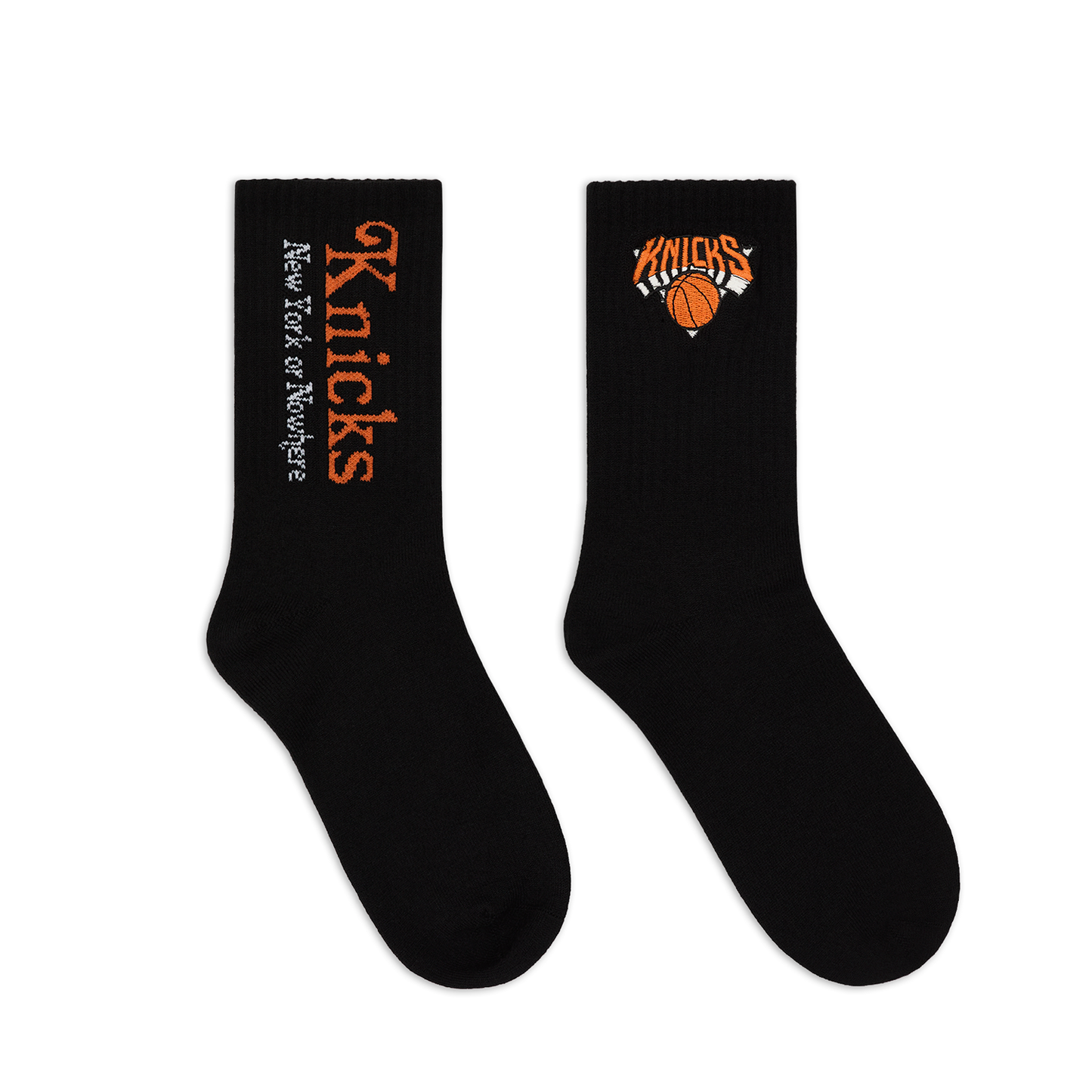 NYON x Knicks Give and Go Crew Socks Black