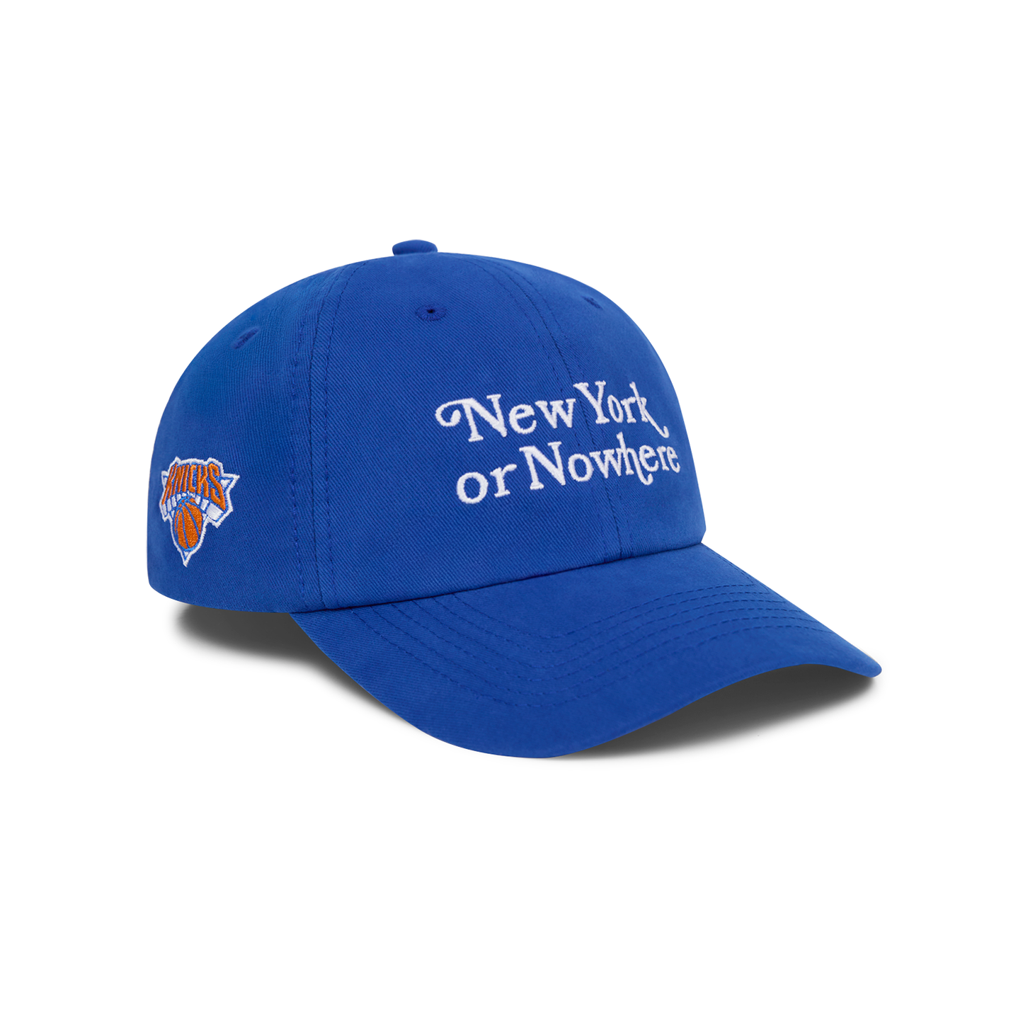 NYON x Knicks Royal Motto Cotton Twill Dad Hat