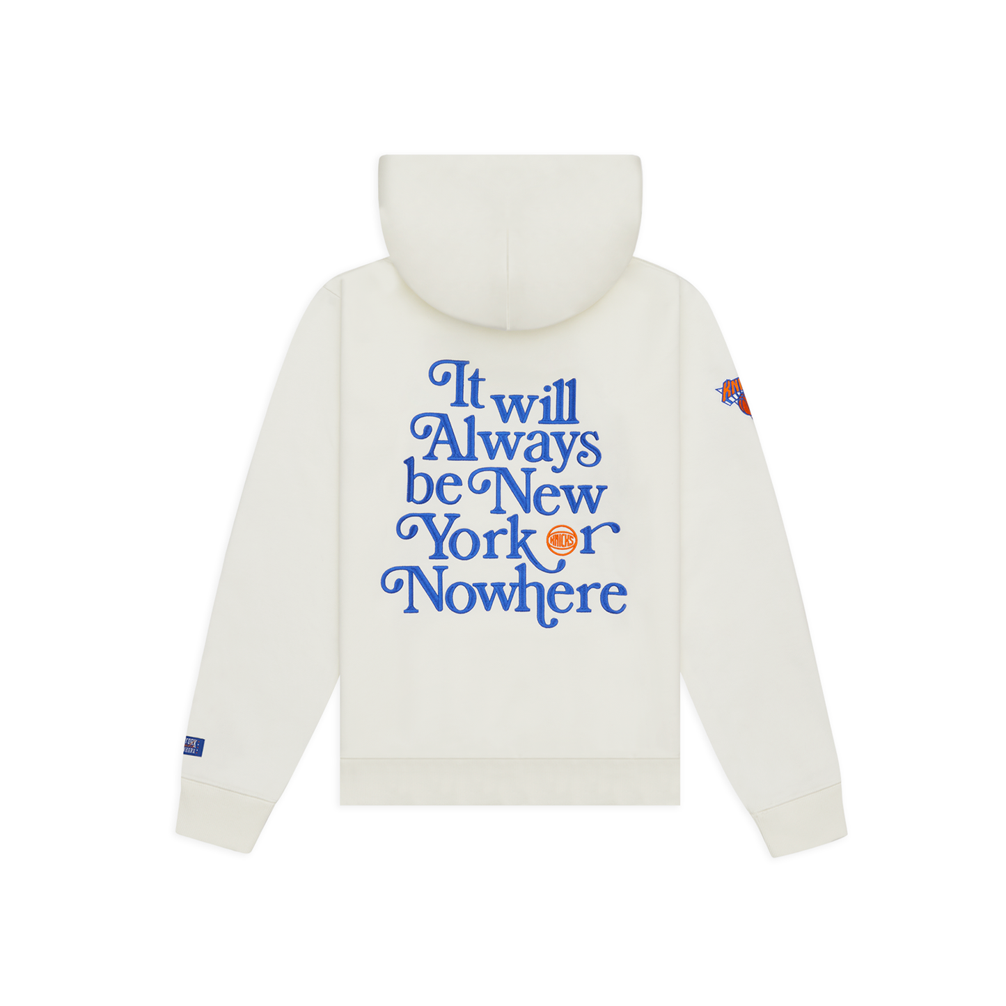 NYON x Knicks Ivory Motto Hoodie