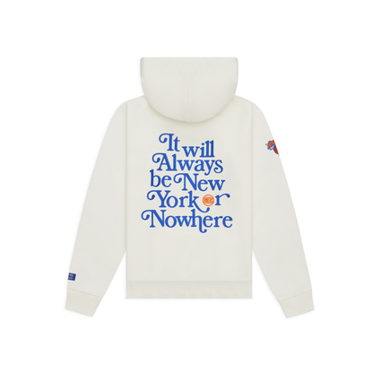 NYON x Knicks Ivory Motto Hoodie