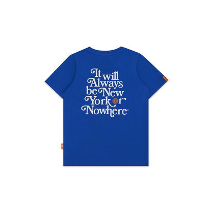 Kids NYON x Knicks Royal Motto Tee