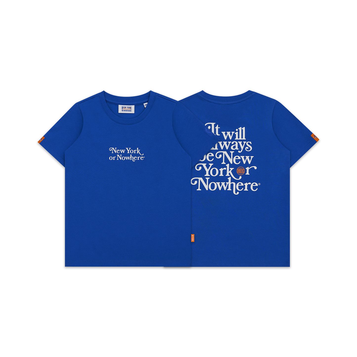 Kids NYON x Knicks Royal Motto Tee