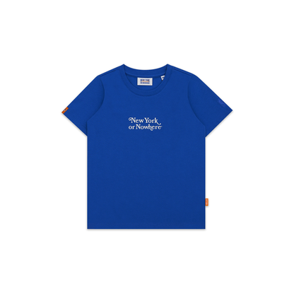 Kids NYON x Knicks Royal Motto Tee
