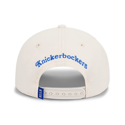 NYON x Knicks Ivory Motto Cotton Twill Snapback