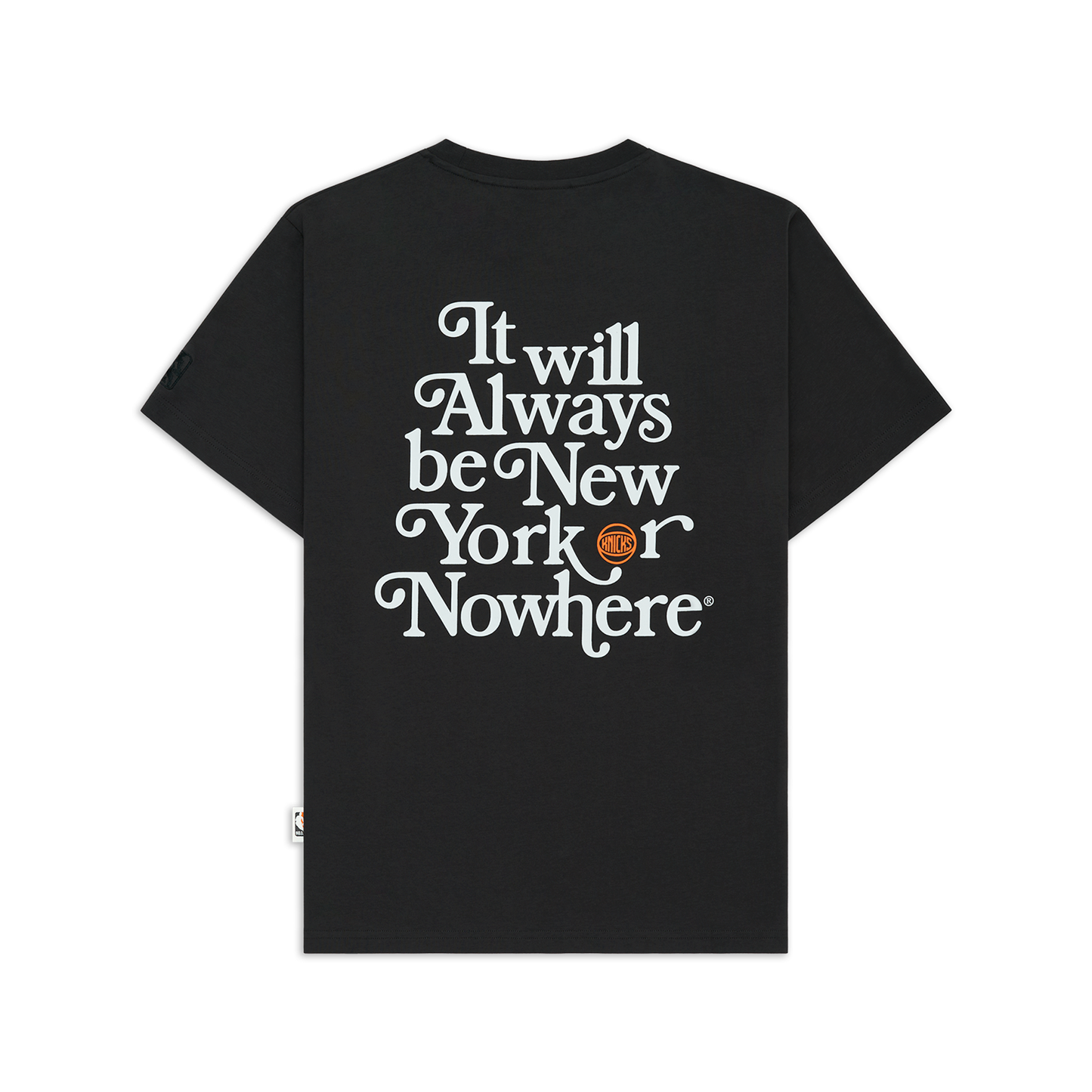 NYON x Knicks Black Motto Tee