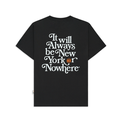 NYON x Knicks Black Motto Tee