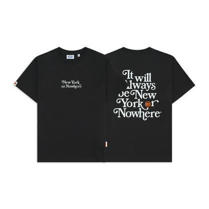 NYON x Knicks Black Motto Tee