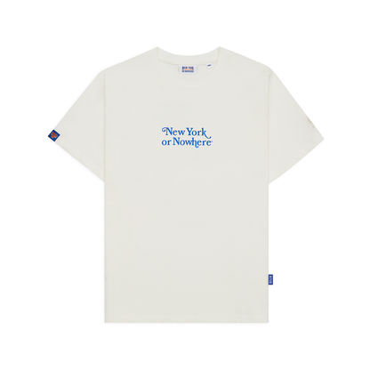 NYON x Knicks Ivory Motto Tee