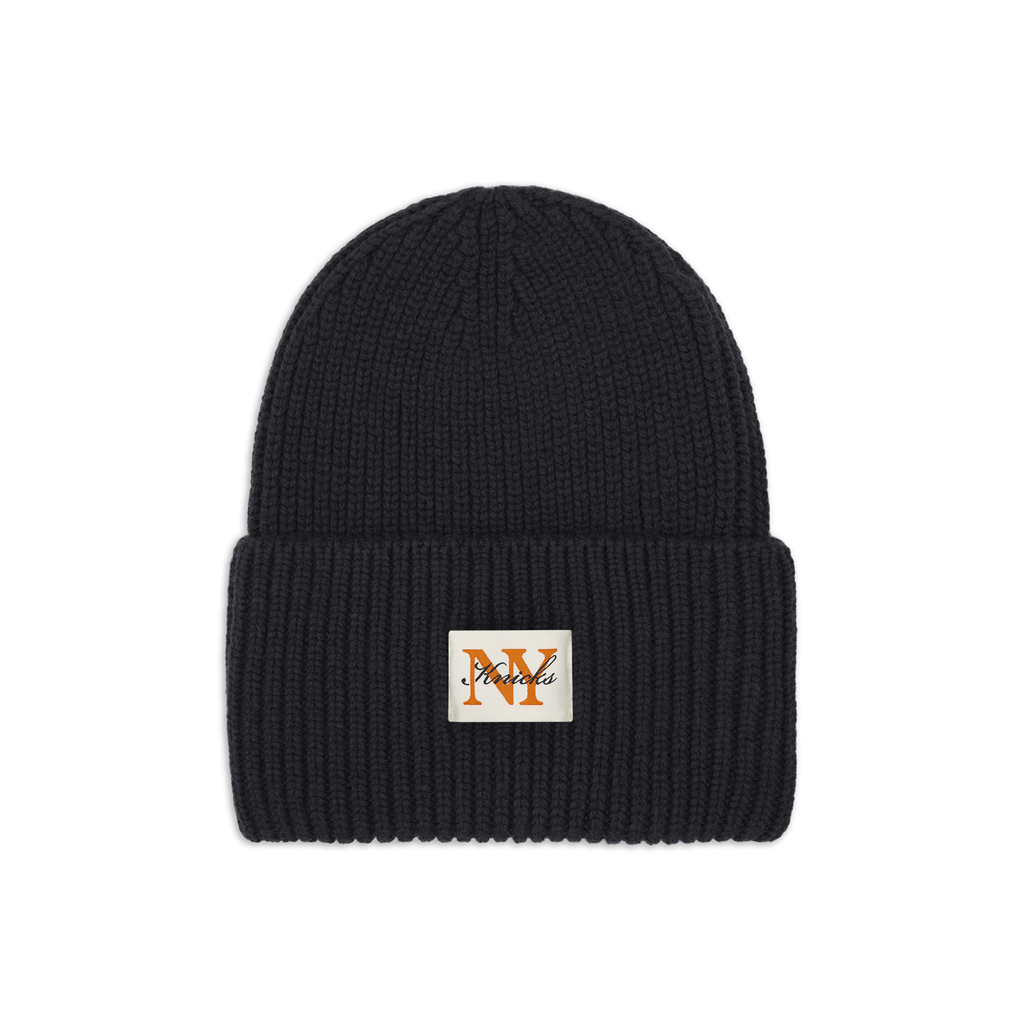 NYON x Knicks Rafters Knit Beanie Black – Shop Madison Square Garden NYON x Knicks Rafters Knit Beanie Black – Shop Madison Square Garden