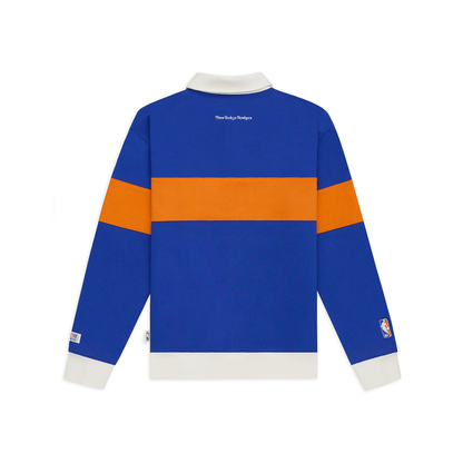 NYON x Knicks Rafters Fleece Rugby Crewneck