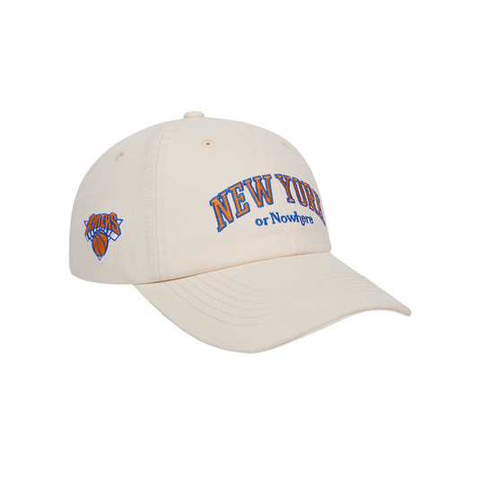 NYON x Knicks Trophies Dad Hat Off White