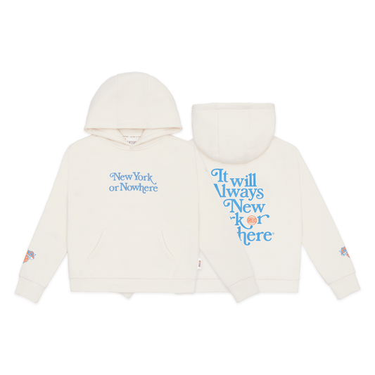 Girls Youth Heathered Gray New York Knicks All Yours Pullover Hoodie
