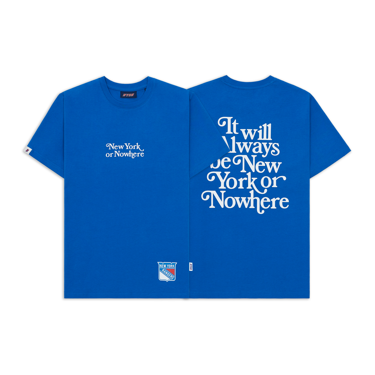 NYON x Rangers Royal Motto Tee