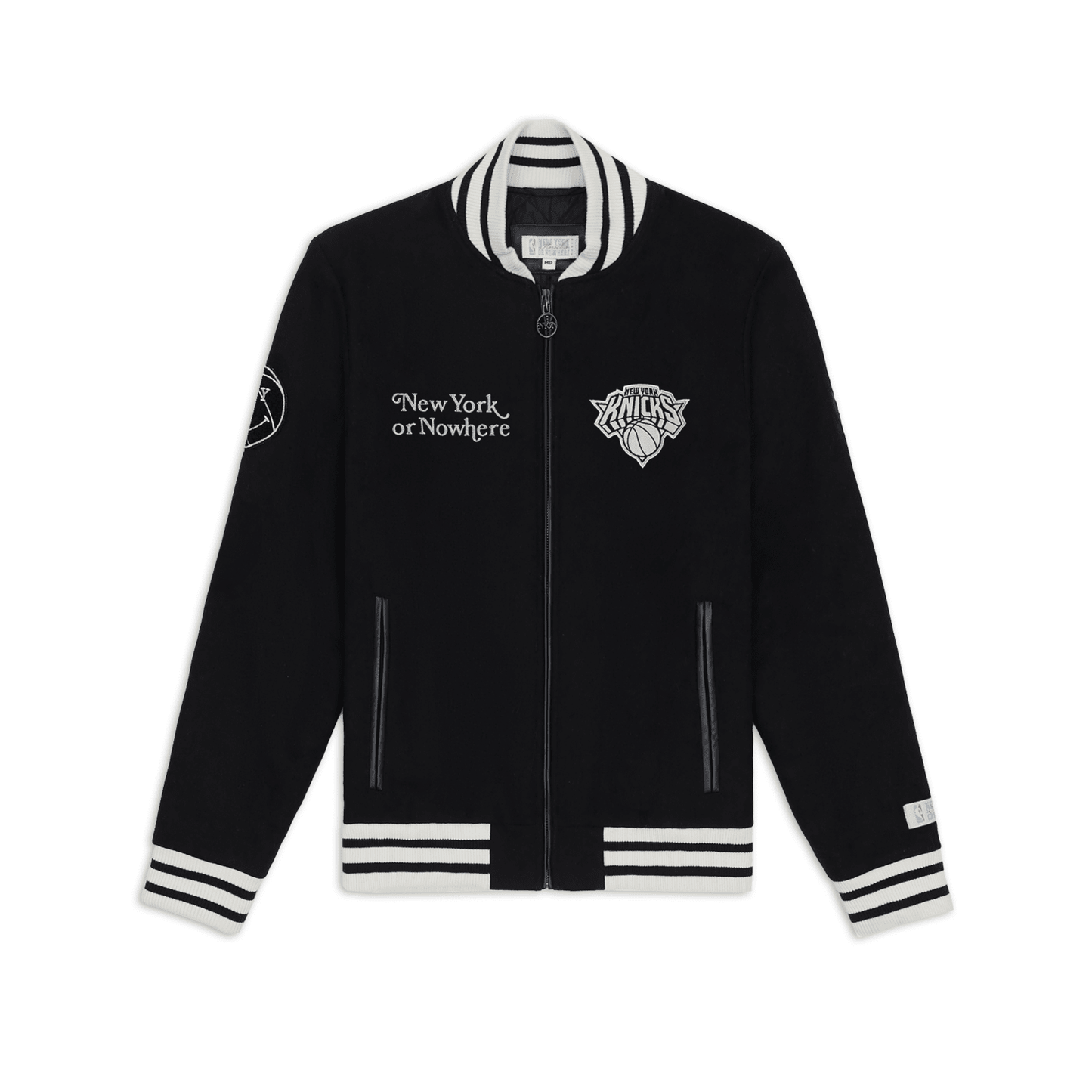 NYON x Knicks Motto Always Varsity Wool Jacket – Shop Madison NYON x Knicks Motto Always Varsity Wool Jacket – Shop Madison