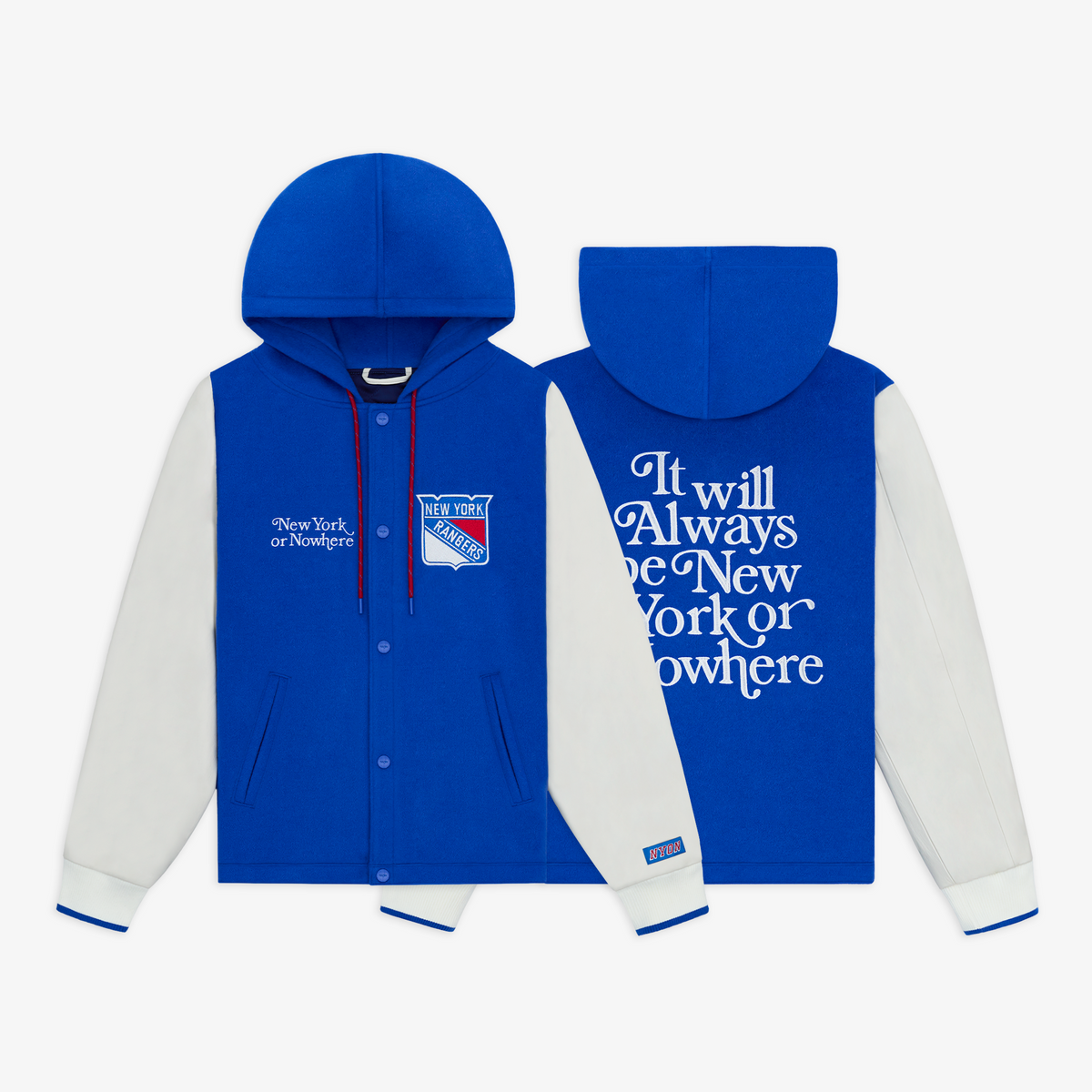NYON x Rangers Icy Full Zip Jacket