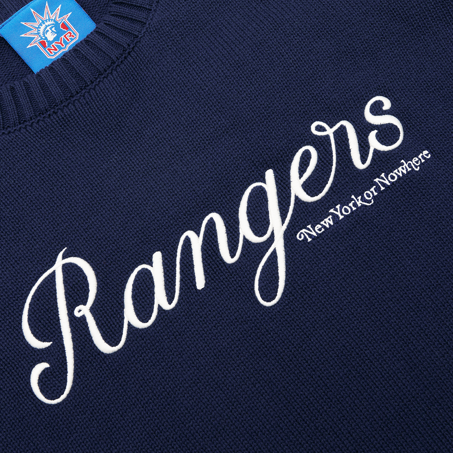 NYON x Rangers Script Sweater