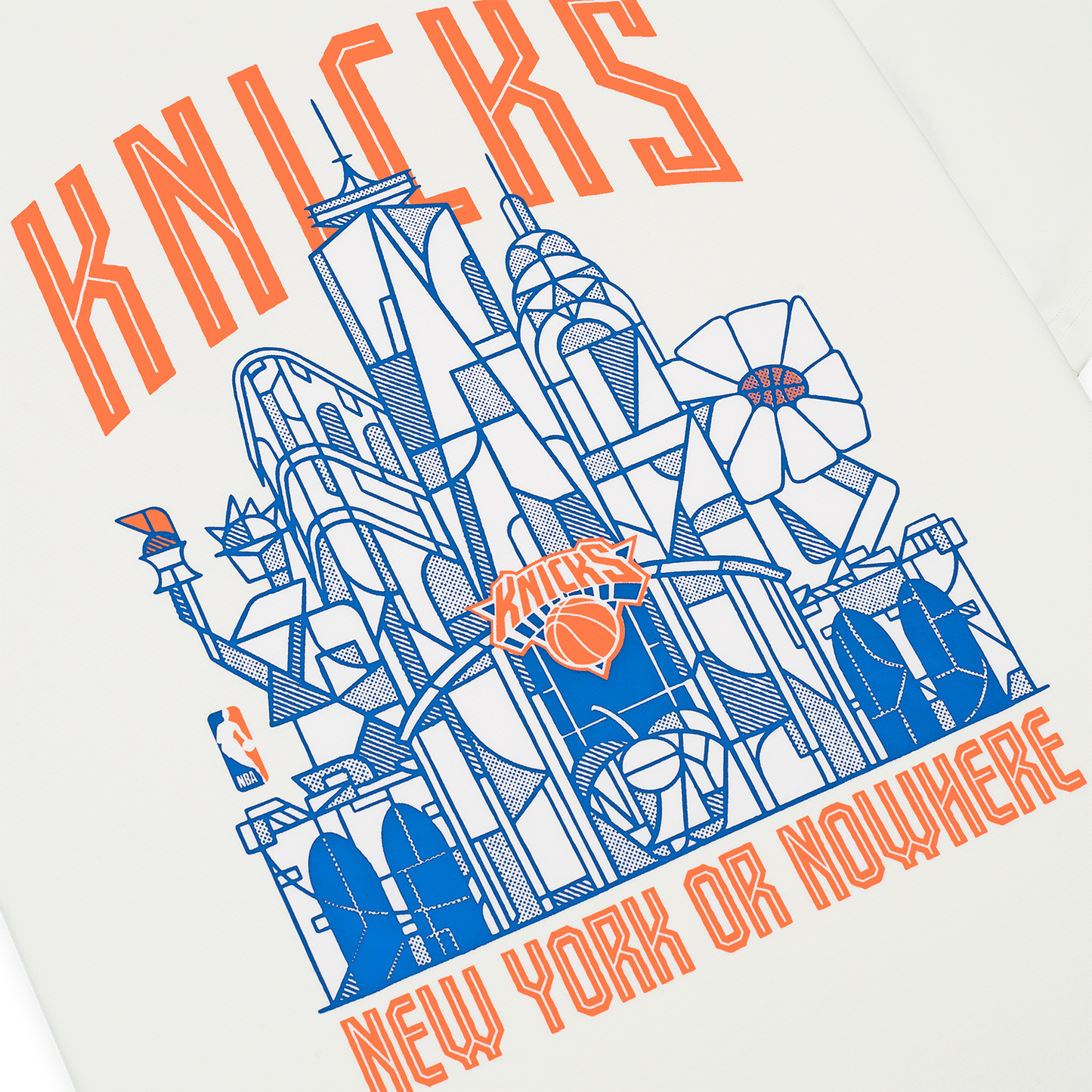 NYON x Knicks Skyscraper Unisex Tee