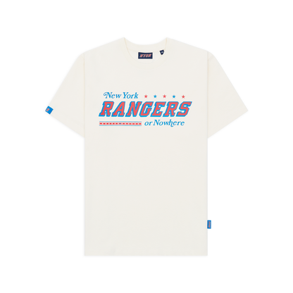 NYON x Rangers Cream Slapshot Tee