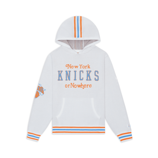 NYON x Knicks Stacked Knit Hoodie - Front View