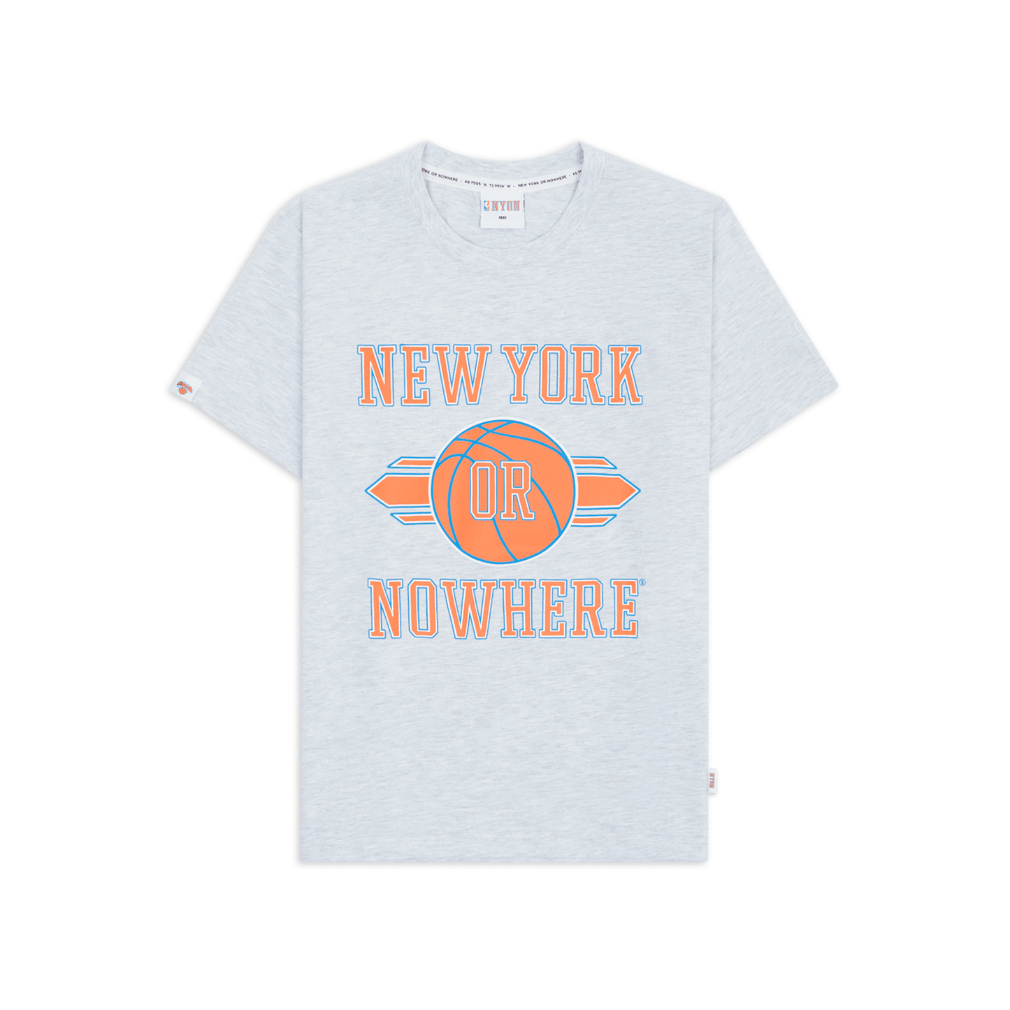 NYON x Knicks Swish Women's Tee - Front View