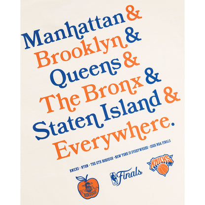 NYON x Knicks Finals 2026 6th Borough Tee