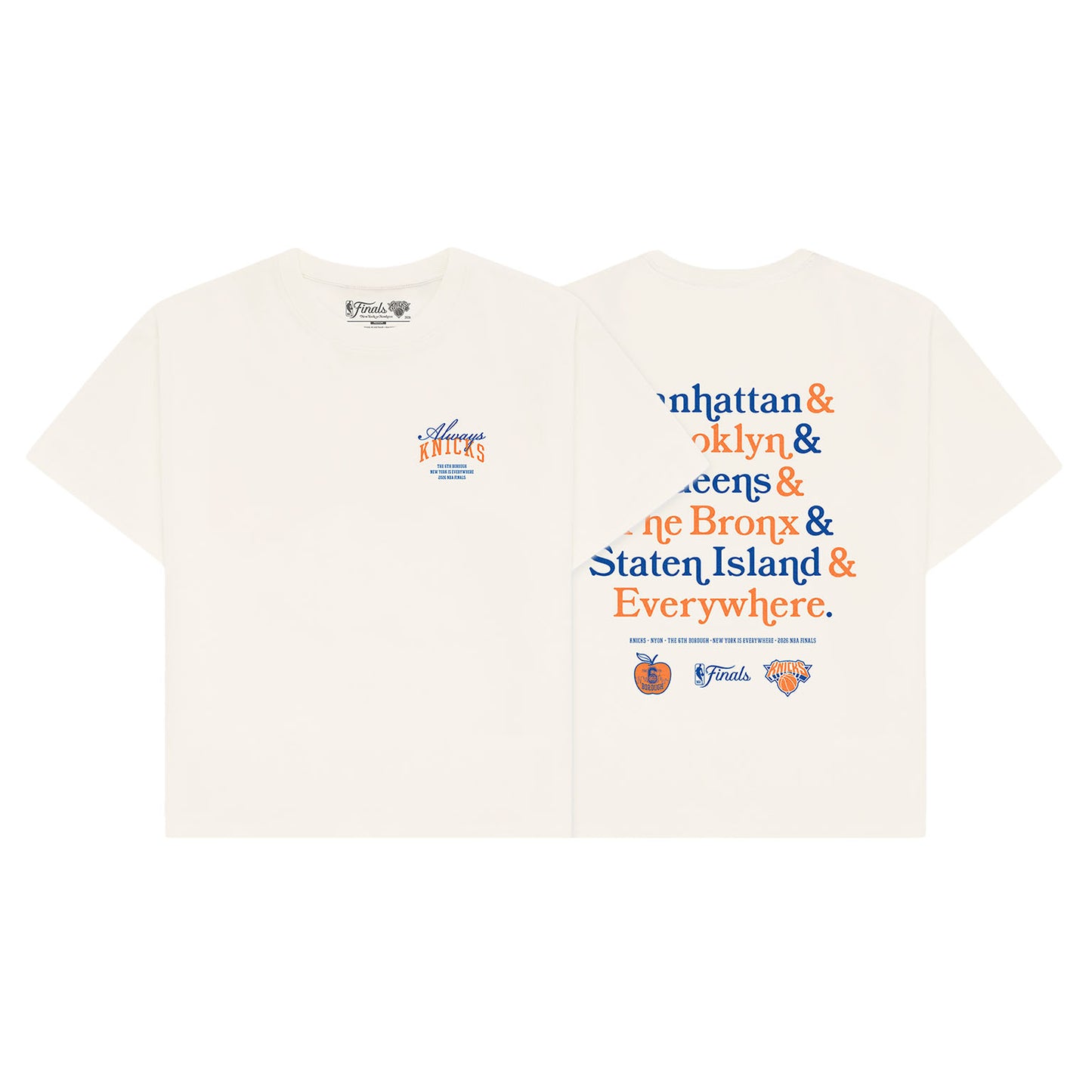 NYON x Knicks Finals 2026 6th Borough Tee