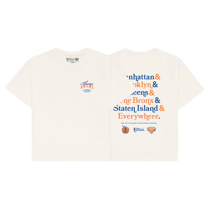 NYON x Knicks Finals 2026 6th Borough Tee