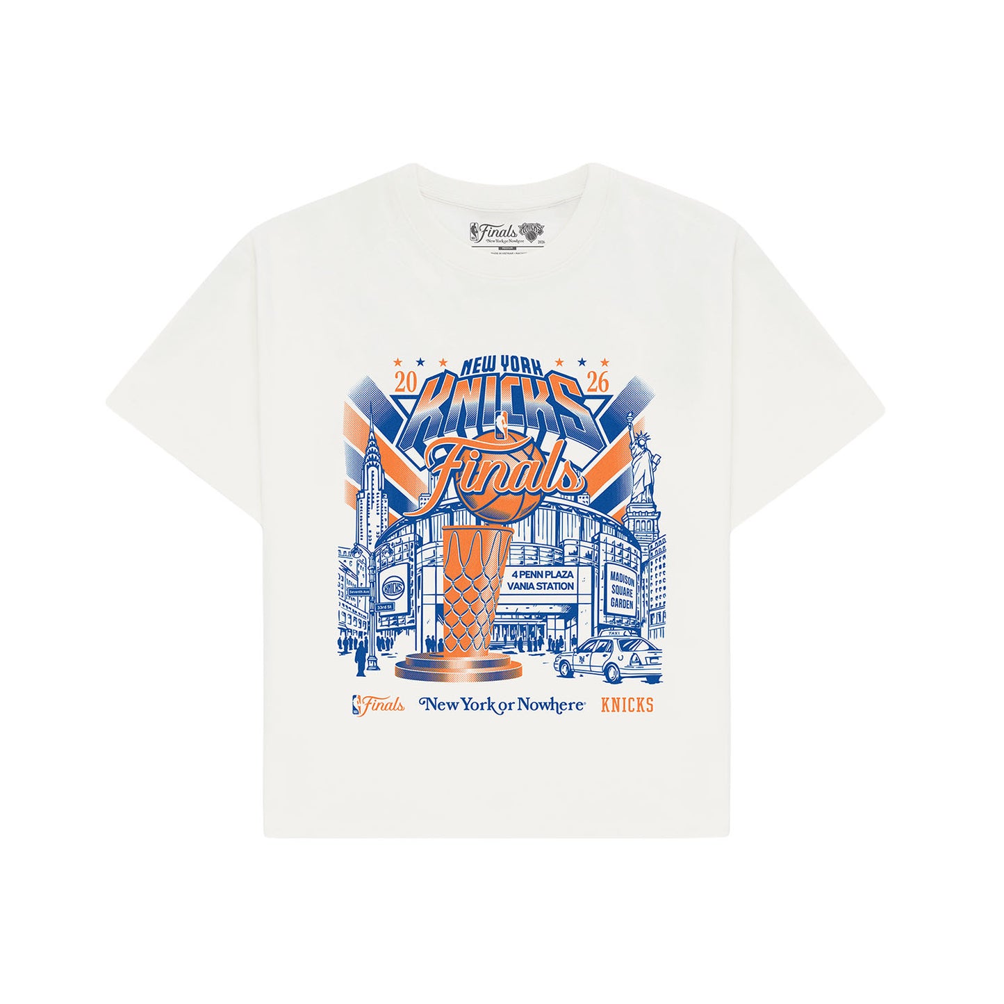 NYON x Knicks 2026 Finals White Tee