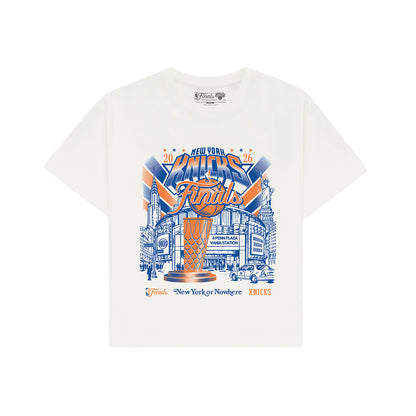NYON x Knicks 2026 Finals White Tee