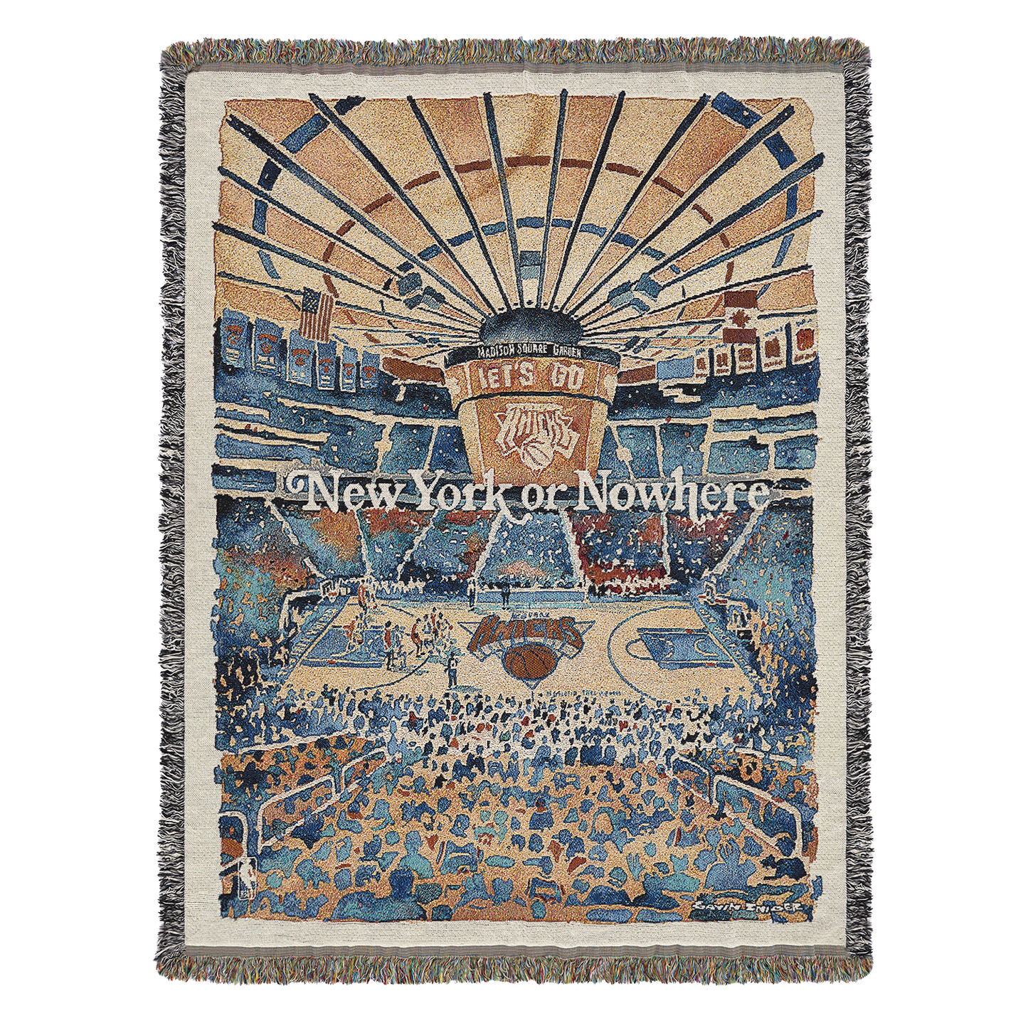 限定値下げ‼️【IMPeRF】 DON'T WORRY THROW BLANKET Navy Flow Throw Blanket | iMPeRF