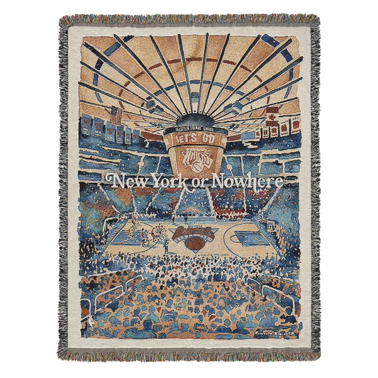 NYON x Knicks Gardencolor Throw Blanket