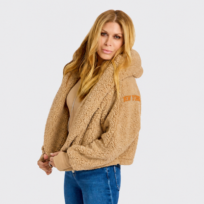 Jill Martin Knicks Teddy Cropped Sherpa Lounger