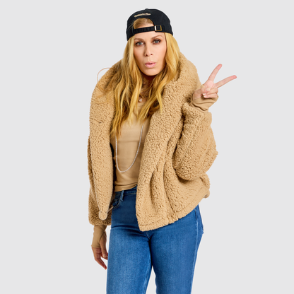 Jill Martin Knicks Teddy Cropped Sherpa Lounger