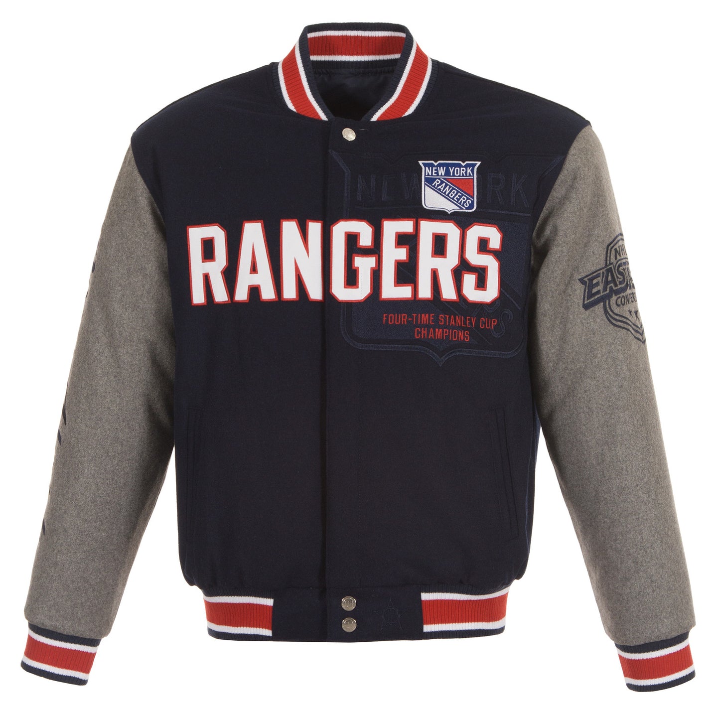 JH Design Rangers Two-Tone Reversible Wool Jacket
