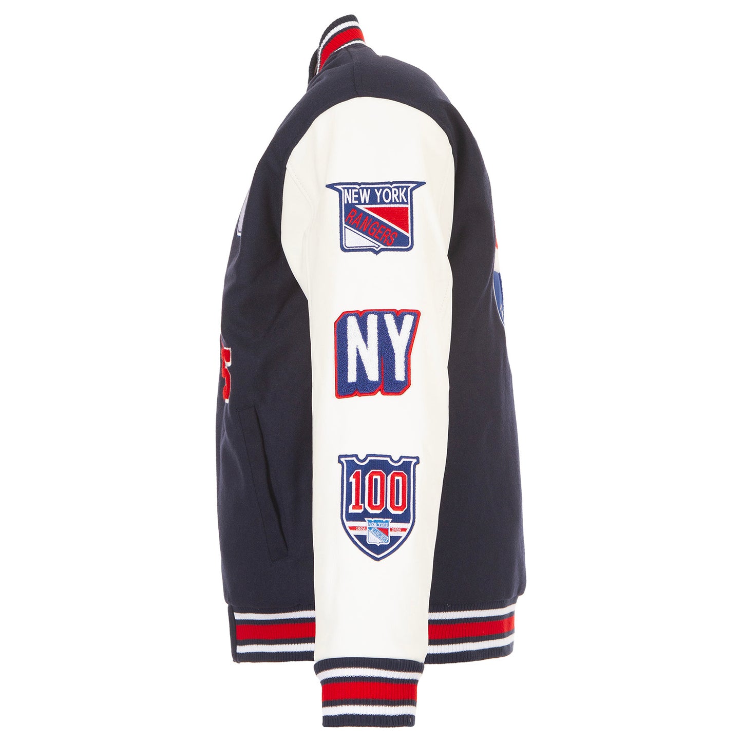 JH Design Rangers Centennial Wool Varsity Jacket