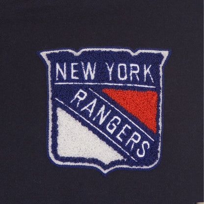 JH Design Rangers Reversible Chenille Wool Jacket - Front Close Up View