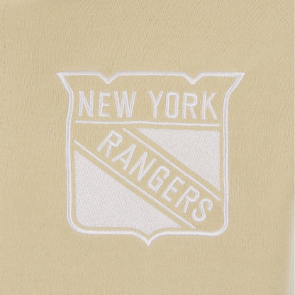 JH Design Rangers Reversible Tan/White Varsity Jacket