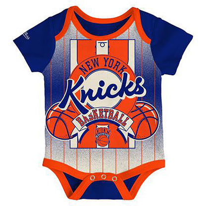 Mitchell & Ness Knicks Retro Roots Creeper Onesie