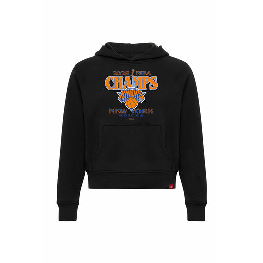 Women's Sportiqe Knicks 2026 NBA Champions Black Ella Hoodie