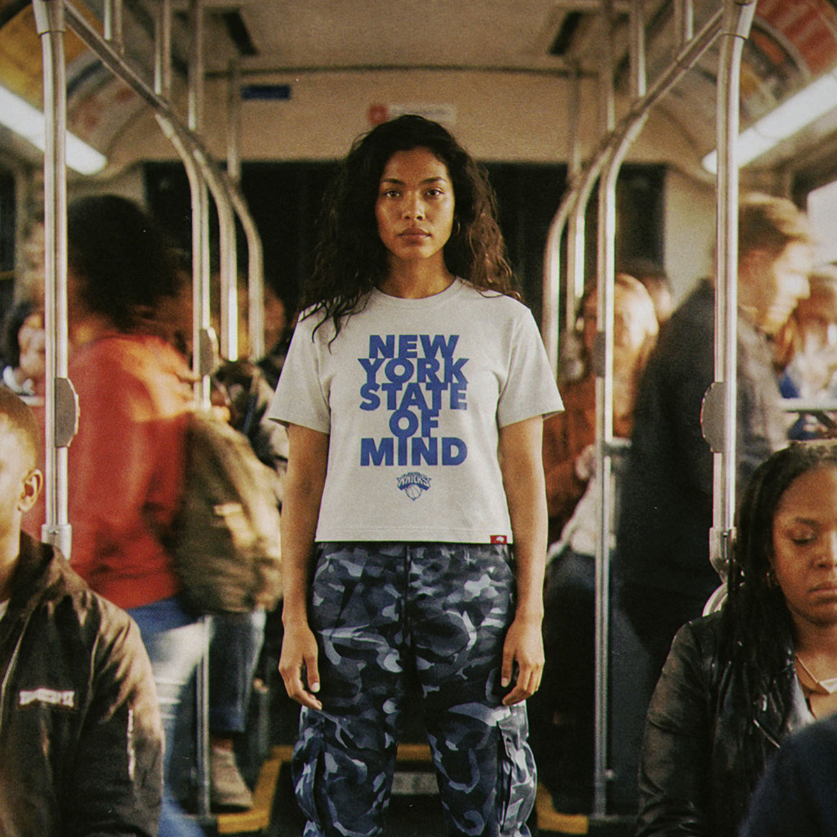 Women's Sportiqe Billy Joel x Knicks New York State of Mind Tee