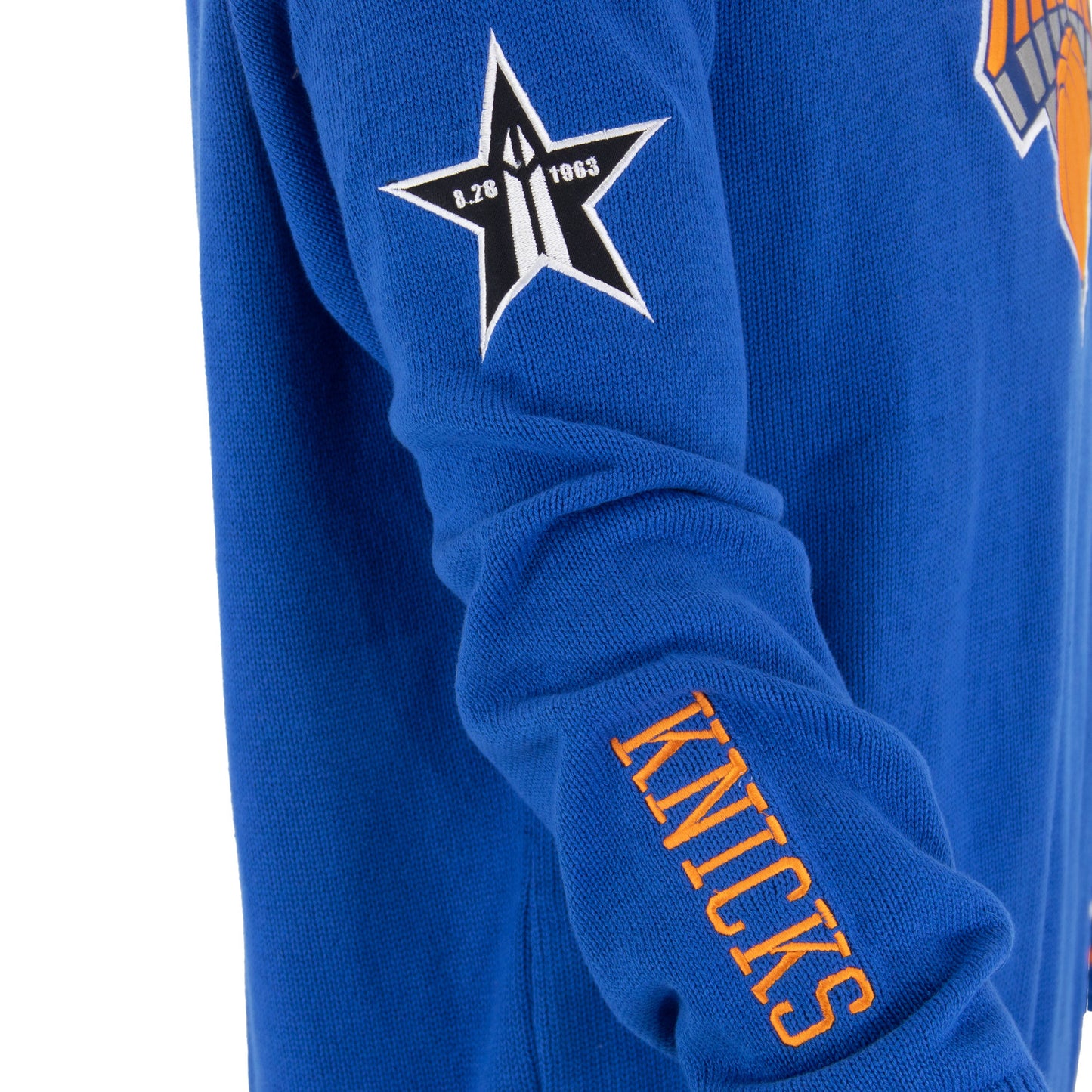 FISLL Knicks MLK Dream Royal Knit Hoodie