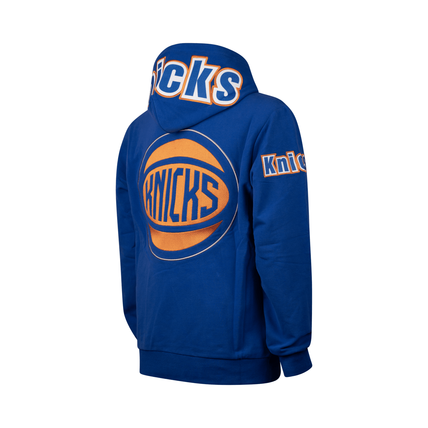 Fisll Knicks Oversize Tackle Twill Applique Hood - Angled Back View