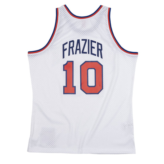 Walt Frazier Mitchell & Ness 1969 White Swingman Jersey